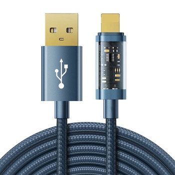 Dátový kábel k USB-A / Lightning / 2,4 A / 2 m Joyroom S-UL012A20 (modrý)
