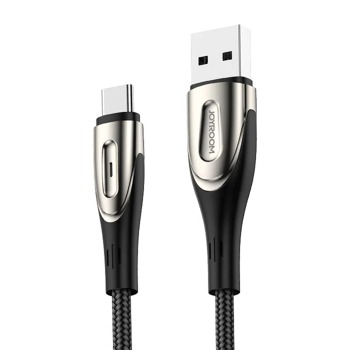 Joyroom S-M411 Kábel USB 3A typu C 1,2 m (čierny)
