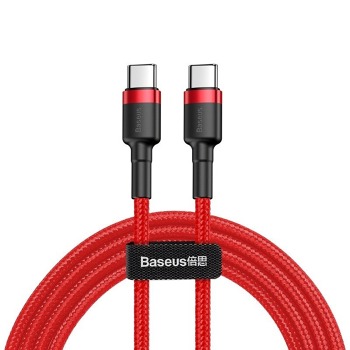 Baseus Cafule PD2.0 60W USB Lightning Charge for Type-C Cable (20V 3A) 2m Red
