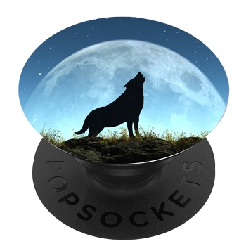 Čierny popsocket so vzorom