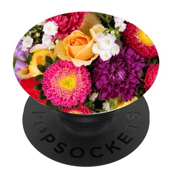 Čierny popsocket so vzorom