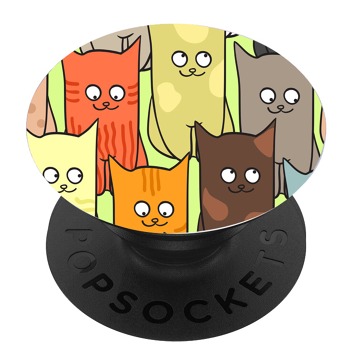 Čierny popsocket so vzorom