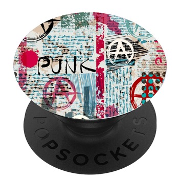 Čierny popsocket so vzorom