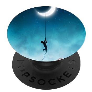 Čierny popsocket so vzorom