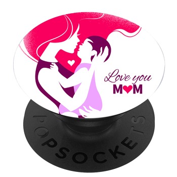Čierny popsocket so vzorom