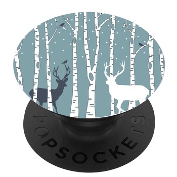 Čierny popsocket so vzorom