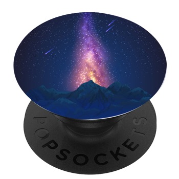 Čierny popsocket so vzorom