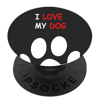 Čierny popsocket so vzorom