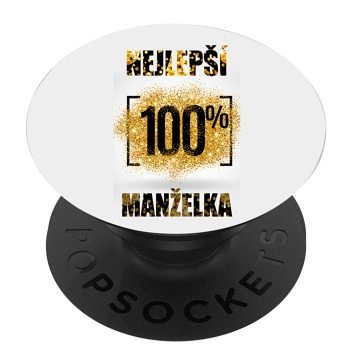 Čierny popsocket so vzorom