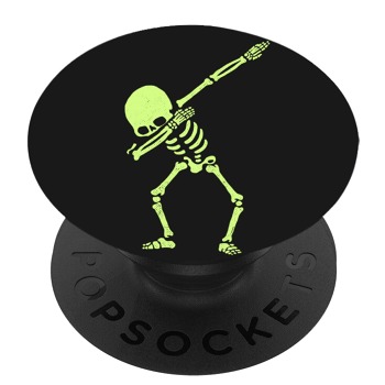 Čierny popsocket so vzorom