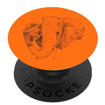 Čierny popsocket so vzorom