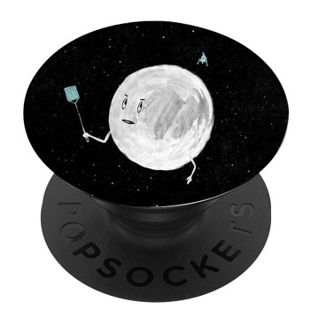Čierny popsocket so vzorom