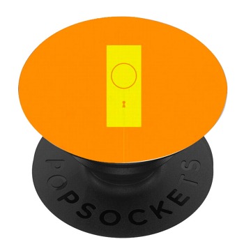 Čierny popsocket so vzorom