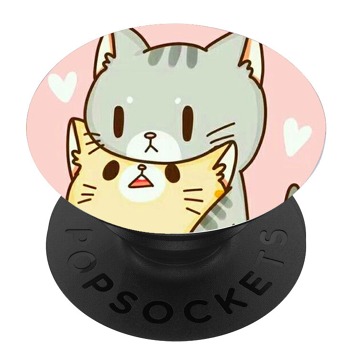 Čierny popsocket so vzorom