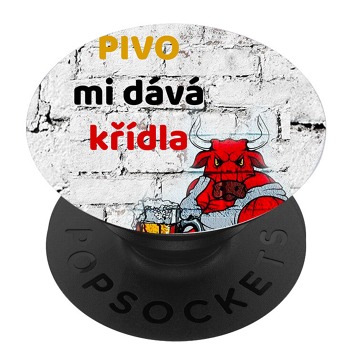 Čierny popsocket so vzorom