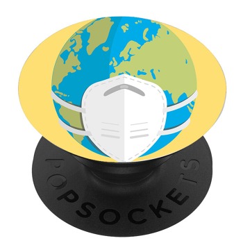 Čierny popsocket so vzorom