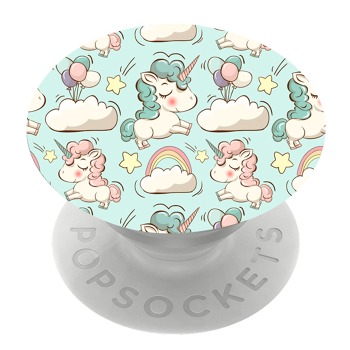 Biely popsocket so vzorom