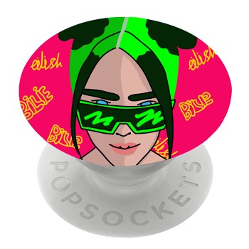 Biely popsocket so vzorom