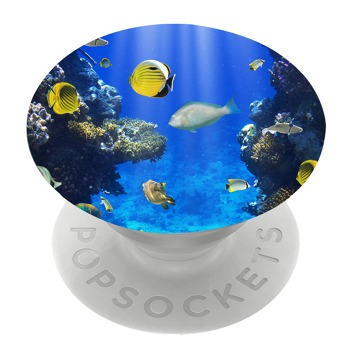 Biely popsocket so vzorom