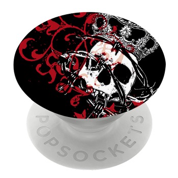Biely popsocket so vzorom