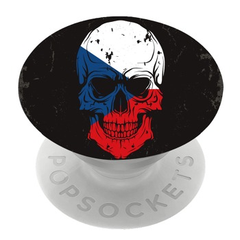 Biely popsocket so vzorom