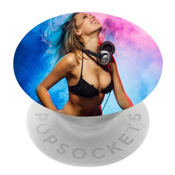 Biely popsocket so vzorom
