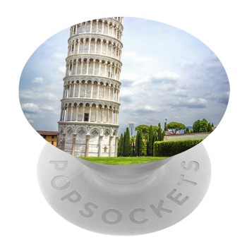 Biely popsocket so vzorom