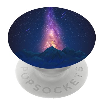 Biely popsocket so vzorom
