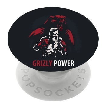 Biely popsocket so vzorom