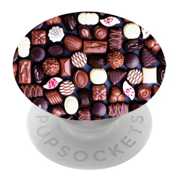 Biely popsocket so vzorom