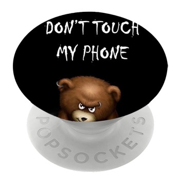 Biely popsocket so vzorom