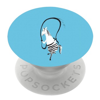 Biely popsocket so vzorom