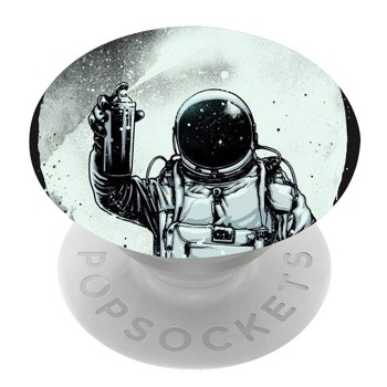 Biely popsocket so vzorom