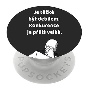 Biely popsocket so vzorom