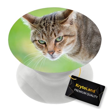 Prémiový biely popsocket so vzorom