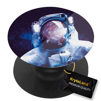 Prémiový čierny popsocket so vzorom
