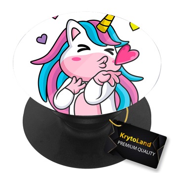 Prémiový čierny popsocket so vzorom