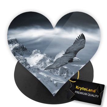 Prémiový čierny popsocket srdce so vzorom