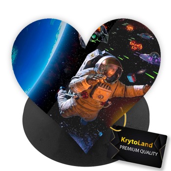 Prémiový čierny popsocket srdce so vzorom