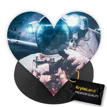 Prémiový čierny popsocket srdce so vzorom
