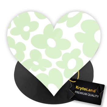 Prémiový čierny popsocket srdce so vzorom