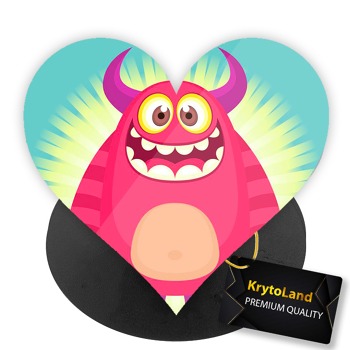 Prémiový čierny popsocket srdce so vzorom