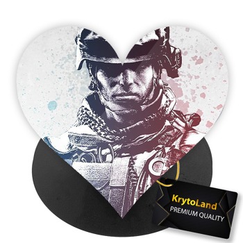 Prémiový čierny popsocket srdce so vzorom