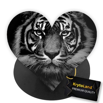 Prémiový čierny popsocket srdce so vzorom