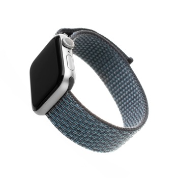 Nylonový remienok FIXED pre Apple Watch 38/40/41 mm, tmavosivý