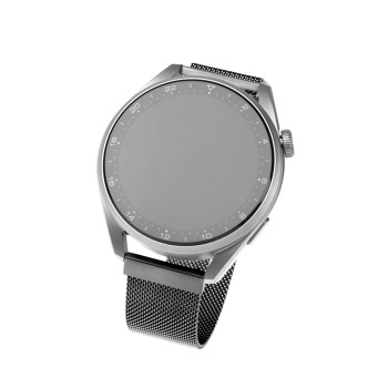 Sieťovaný remienok z nehrdzavejúcej ocele FIXED Mesh Strap s rýchloupínaním 22 mm pre inteligentné hodinky, čierny