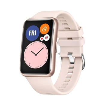 Silikónový remienok FIXED pre Huawei Watch FIT, ružový