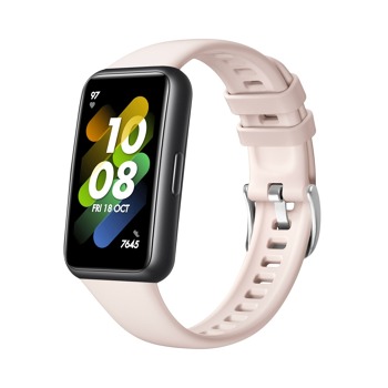 Silikónový remienok FIXED pre Huawei Band 7, ružový