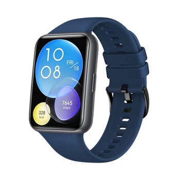 Silikónový remienok FIXED pre Huawei Watch FIT2, modrý