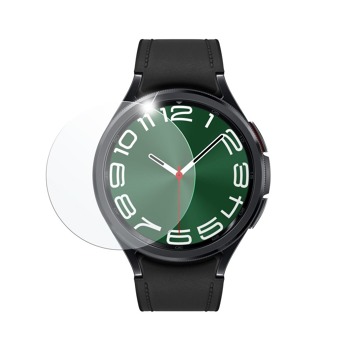 Ochranné tvrdené sklo FIXED pre inteligentné hodinky Samsung Galaxy Watch 6 Classic (47 mm), 2 ks v balení, číre